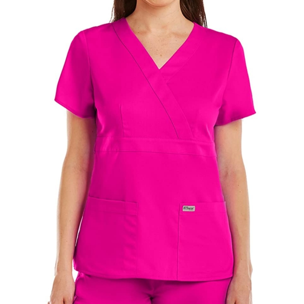 Grey's Anatomy Hot Pink Scrub Set (small)